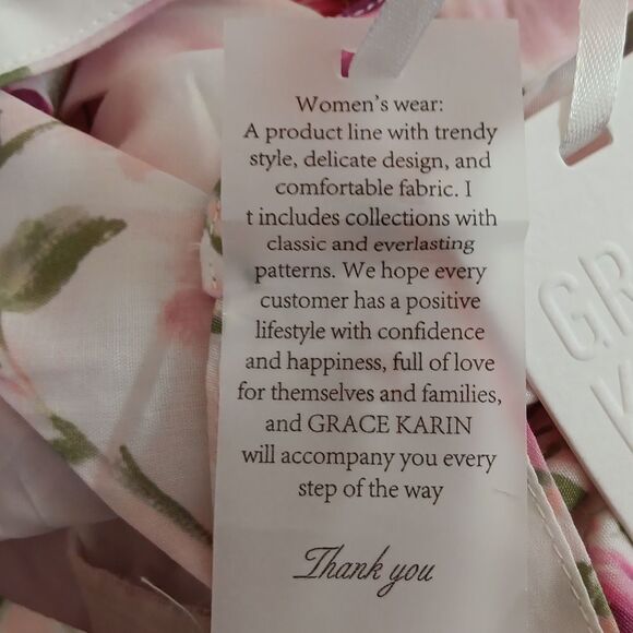 NWT Grace Karin Perfect Spring  Dress. Soft Girl, Fairycore,  Balletcore. - Picture 9 of 12